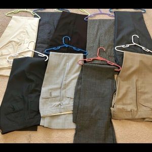 Women Express work pants and blazer